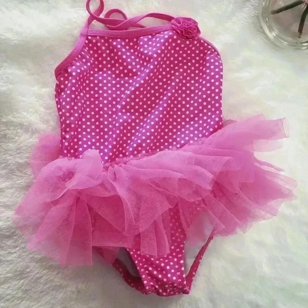 OP Pink Polka Dot Tutu One Piece